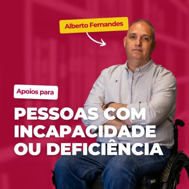 Apoios para pessoas com incapacidade ou deficiência